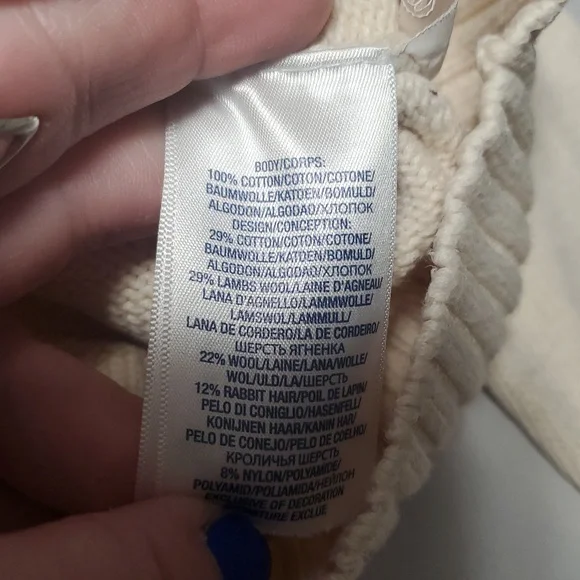 Ralph Lauren Girls Dalmatian Sweater Size 3T Cotton Puff Shoulder - Picture 5 of 16